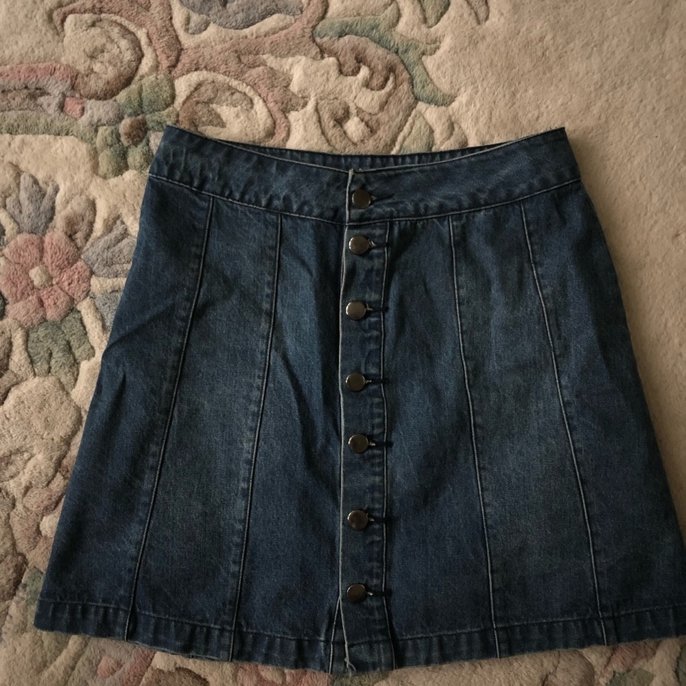 Button up skirt